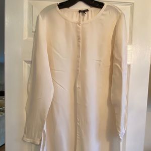 Eileen Fisher women’s 100% washable silk tunic top - Small